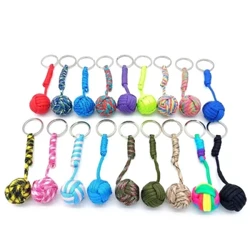 Diogelwch Awyr Agored amddiffyn Offeryn Hunan Amddiffyn Mwnci Dwrn Offeryn Goroesi Lanyard Cadwyn Allwedd Amlswyddogaethol Ar gyfer Offer Awyr Agored Merch