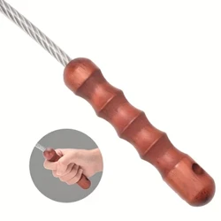 I-Wood HandleIthuluzi Lesimo Esiphuthumayo Se-Whip Esiphuthumayo Esiphuthumayo I-Hammer KitSelf Defense Aluminium Anti Skid Glass Breaker
