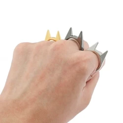 2022 Outdoor Survival Selbstverteidegung Ring Portable Männer Fraen Selbstverteidegung Ring Fanger Waff Wanderung Camping Protector Ring Bijouen