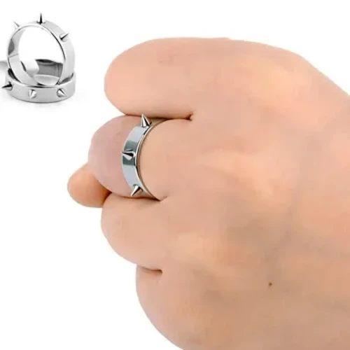 Schutz Verteidegung Fanger Ring Selbstverteidegung Ring Fanger Verteidegung Tools mat Piercing Verteidegung Waff Verteidegungsmaterial fir Fraen SL