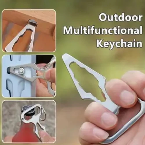 Self Defense Weapons Outdoor EDC Survival Tool Personal Defence Outdoor Keychian Stinger Bottle Opener Combination Wrench