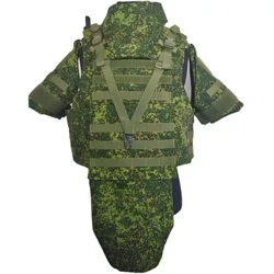 Vest Iomlán Cosanta Bulletproof Dílsiú Oirbheartaíochta Leibhéal Ga2/3 Ga2/3 do Threalamh Cosanta Comhraic Aonair