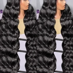 250% Body Wave 13x6 HD Pitsist eesmine Inimese Juustest Parukas 30 40 Tolline 13x4 Pitsiline Frontaalne Parukas Water Wave Inimese juustest Parukad 5x5 Liimivaba Parukas