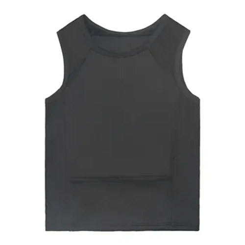 Bulletproof Vest Kleeder IIIA Niveau Ultra-komfortabel Liichtgewiicht Verstoppt Verstoppt Bannen Wear Soft Anti-Bullet T Shirt Kleeder