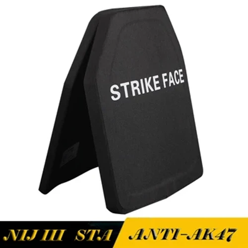 I-NIJ III Yima Wedwa I-GA5 Level Pure UHMWPE Bulletproof Plate Board 10X12 amayintshi Isisindo Sokukhanya I-Anti AK47 MSC 7.62mm Ballistic Panel