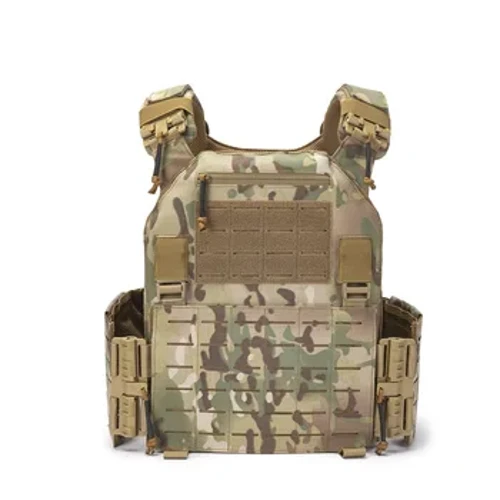 Нейлонавы тактычны камізэлька Molle Laser Cut Bulletproof Vest Men Army Green Plate Carrier for Outdoor Military Hunting Accessories