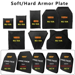I-NIJ IIIA NIJ III Amapuleti Athambile/Aqinile Angengene Inhlamvu I-Ballistic Vest I-Bulletproof Ubhaka Ibhodi I-Ballistic Board Amapuleti Amakhulu 6x8 10x12 11x14
