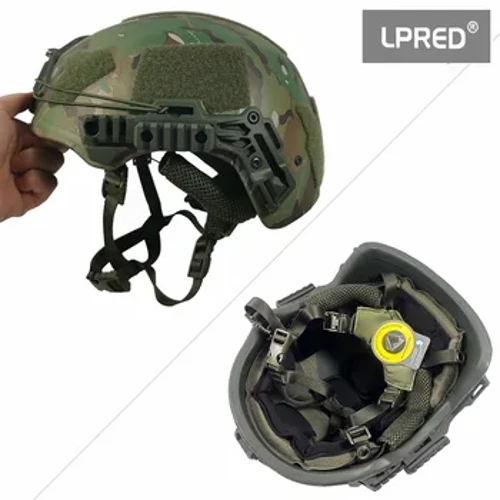 LPRED ekte skuddsikker hjelm EXFIL Ballistic High Cut Tactical Hjelm UHMW-PE sikkerhetshjelm NIJ IIIA 3A BR1 FAST Hjelm Wendy