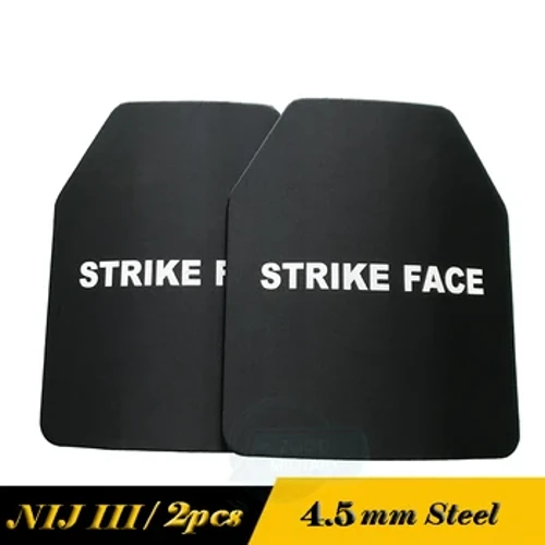 Ballistisk plåt Legerat stål Anti M43 7,62 mm x 39 mm AK47 hårda pansarinsatser Skottsäker ryggsäckspanel