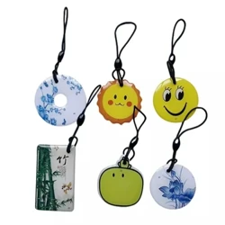 1 Pcs 125KHz ID e mafai ona toe tusi Tusi Pa'u Kelu Keyfobs RFID Smart Token Tag EM4305 T5577 Avanoa Pulea Card Kopi Chip avanoa.