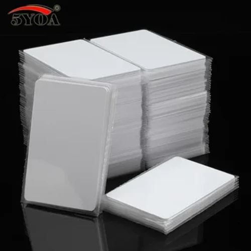 100 Buah/Banyak Kartu IC 13.56MHz ISO14443A S50 MF MFS50 Proximity Smart Label Universal RFID Tag Akses Kontrol Kartu