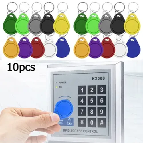 10pcs 13.56MHz RFID Keyfobs Keyfobs Kadi ya Clone Kadi ya NFC Tag Access Control Key