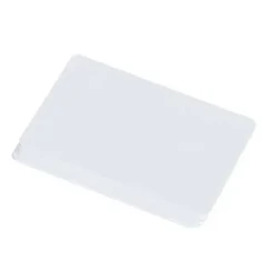 Yuqori chastotali Rfid kirishni boshqarish kartasi M1 takrorlanadigan mehmonxona xonasi kalit kartasi Ic xavfsizlik shlyuzi tunneliga kirish tokeni oq