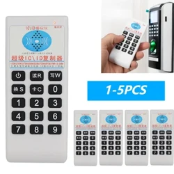 1-5 PZ Eskuko maiztasun kopiagailua 125Khz-13.56MHZ Sarbide Etiketa Bikoizlea Eskuko RFID Txartel Adimendun irakurgailua IC/ID Idazlea Programatzailea