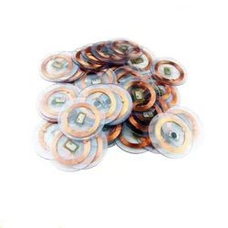 Bobine de cuivre réinscriptible 125KHz ID T5577, carte-monnaie transparente, porte-clés RFID de proximité EM4305, accessoire d'étiquette de contrôle d'accès