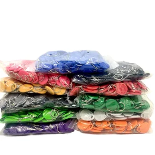 100pcs 125KHz RFID Key Fob RFID Tag Keyfob Access Control สมาร์ทการ์ดพวงกุญแจ ID เท่านั้น reade
