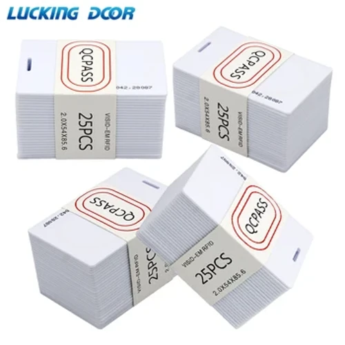 5/10 шт. 125 КГц EM Tag EM4100 Iot RFID Card Брелок для системи контролю доступу Фіксований номер картки незмінний