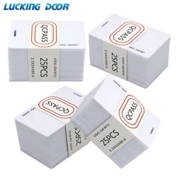 5/10 pcs Read Only 125Khz EM Tag EM4100 Iot RFID Card Keyfob untuk Kontrol Akses Sistem Absensi Nomor Kartu Tetap Tidak Bisa Diganti