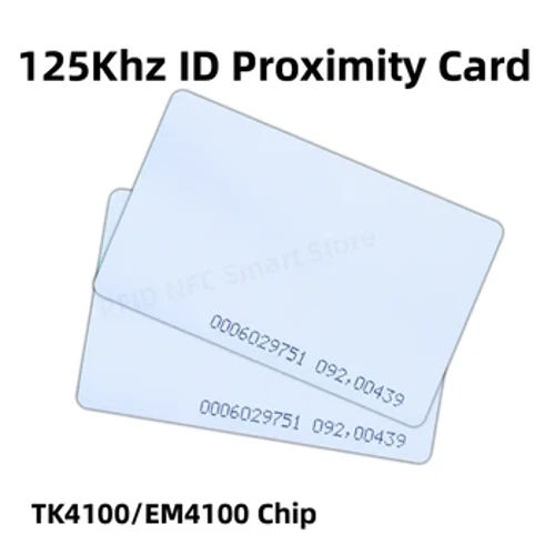 10 sztuk karta kontroli dostępu karta RFID 125KHz EM4100 TK4100 inteligentna karta zbliżeniowa tag RFID klucz do kontroli dostępu klucz darmowa wysyłka
