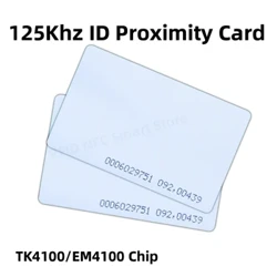 10 sztuk karta kontroli dostępu karta RFID 125KHz EM4100 TK4100 inteligentna karta zbliżeniowa tag RFID klucz do kontroli dostępu klucz darmowa wysyłka
