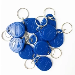 10 Pcs RFID Tag 125KHz Kartu Proximity Keyfobs Kunci Fob Akses Kontrol Pembaca Smart ID Keyfob Token