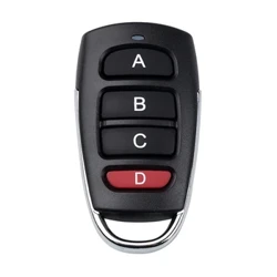 Trådløs RF 433mhz fjernbetjening Kopikode Garageportportduplikator 433 Mhz nøglefjernbetjeningsåbner
