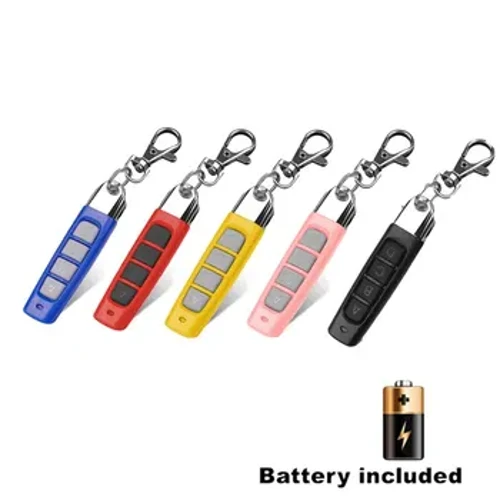 433MHZ รีโมทคอนโทรลประตูโรงรถสี่สีคีย์ขนาดเล็กสำเนารีโมทคอนโทรลไร้สาย Thumb โรงรถประตูสำเนารีโมทคอนโทรล
