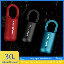 Mini sõrmejäljega tabalukk Smart Touch sõrmejäljega ukselukk USB võtmeta vargusvastane lukk reisikohvri sahtli kapi luku jaoks