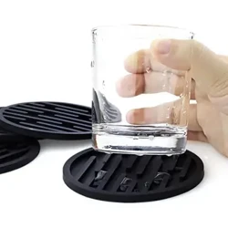 Coaster Fincan Yuvarlak Paspaslar Pedleri Kahve İçecekler İçecek silikon bardak Tutucu Kalınlaşmış kaymaz Isı Kalınlaşmış Mutfak Masa Aksesuarı