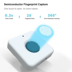 Biometrik barmoq izi qulfi RGB indikator nuri Maxfiylik faylini saqlash Kalitsiz qulflash shkafi shkafi uchun elektr barmoq izi qulfi