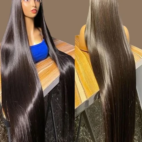 I-13x6 Straight Lace Front Wig Brazilian 360 Lace Frontal Wig HD Transparent Lace Wigs For Women Human Hair 30Inch 4x4 Closure Wig