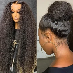 Brasilianesche Waasserwelle Spëtzefront Mënsch Hoer Perücken Deep Wave 360 ​​HD Spëtzefront Frontal Perück Curly Mënsch Hoer Perücke Fir Fraen PrePlucked