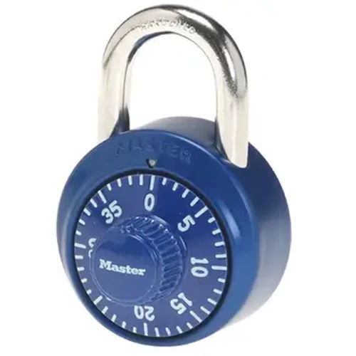 Master Lock 1530DCM Armadietto a combinazione Ruota Password Lucchetto Lucchetto a combinazione Lucchetto a rotazione per armadietti per palestra e scuola Colore