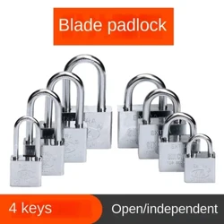 ʻO Padlock nui ka puka kūʻē i ka ʻaihue Laka puka hale hale moe puka puka haumāna laka ʻaʻole wai anti-rust anti-pry laka waho.