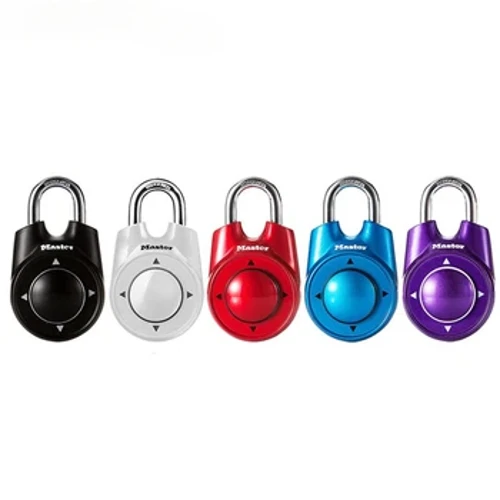 Master Lock Portable Combination Directional Password Padlock Gym School Health Club Security Locker Door Lock Maraming Kulay
