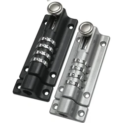 Ilokhi yekhodi yomnyango yokhuni ye-Zinc-alloy bolt security latch inhlanganisela yehadiwe ye-digital padlock