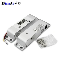 Elektresch Drop Bolt Lock DC12V mat justierbaren Zäitverzögerung Fail Safe Mode fir Zougangskontroll Elektronesch Mortise Schleisen