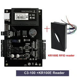 KR100E C3 Centrale TCP/IP Soluzioni di sicurezza per l'accesso alle porte Comunicazione Controllo accessi avanzato Kit lettore Wiegand 26