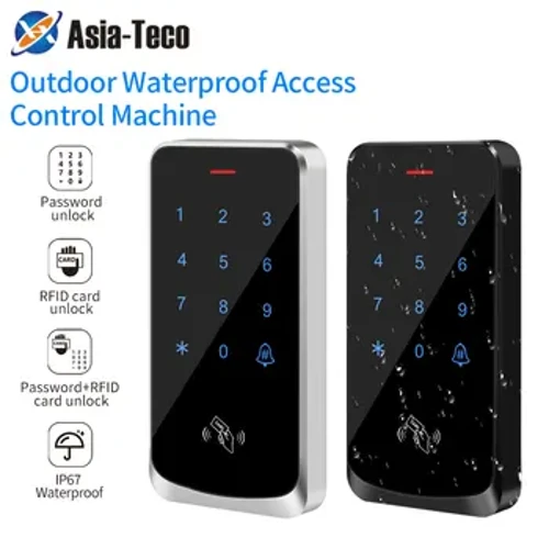 IP67 Impermeabile RFID 125KHz Tastiera di Controllo Accessi Touch Screen Controllore di Accesso Sistema di Serratura Elettronica Intelligente Lettore Wiegand