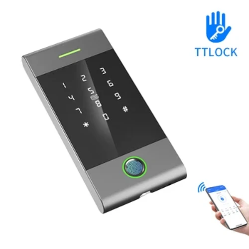 Chống mưa TTLock APP Điều khiển từ xa Bộ điều khiển truy cập độc lập thông minh Đầu đọc Hỗ trợ thẻ Mật khẩu Máy chấm công