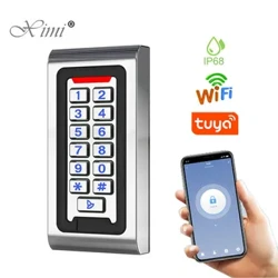 Nuova app WiFi Tuya impermeabile Smart Door Lock Controller di accesso per schede RFID S601 Sistema di controllo accessi per porte autonomo con tastiera in metallo