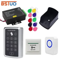 Bağımsız RFID Erişim Kontrol Kitleri Tuş Takımı 125KHz Kapı Kilidi Kontrol Cihazı Açıcı 1000 Kullanıcı Kapı Giriş Güvenlik Koruma Sistemi