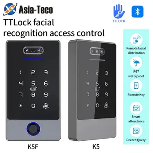 Ttlock Gesiichtserkennung Smart Lock Controller Gesiicht Access Control Tastatur Biometresch Fangerofdrock TTRenting TThotel G2 Wifi Hub