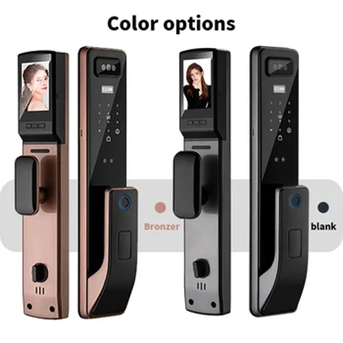 Tuya3D näotuvastus Smart Door Lukk Turvakaamera Wifi Tuya APP Kaugjuhtimispult Hääl Reaalajas Intercom Digital Electronics