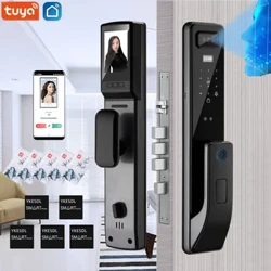 Recüz tanamak gapy gulpy Wifi Tuya APP uzakdan dolandyryş ses interkomy sanly elektron akylly akylly gapy gulpy