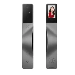 Lockin Max Lock in Palm Vein 3D Препознавање на лицето Визуелна камера Голем екран Паметна интелигентна електронска заклучување на вратата за отпечатоци од прсти