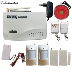 Envío Gratis, sistema inalámbrico de alarma GSM de seguridad para el hogar, intercomunicador con Control remoto, Kit de Sensor de sirena de marcación automática, sistema de alarma para el hogar GSM
