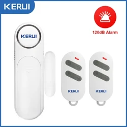 KERUI Wireless Door / Windows Sensor Alarm 300ft 120dB Anti-Diefstal Smart Fernsteierung Fir Kanner Cabinet Sécherheet Heem Sécherheet