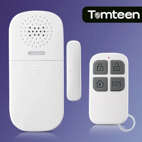 I-Tomteen Wireless Door Window Sensor Alarm 130dB Anti-theft Alarm PIR Magnetic Smart Home System I-Remote Control Alamu Yokuphepha