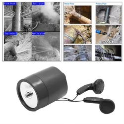 Máy dò rò rỉ đường ống nước ngầm Bộ theo dõi rò rỉ ống nước ngầm Bộ dụng cụ phát hiện rò rỉ nước kèm tai nghe trong nhà và ngoài trời